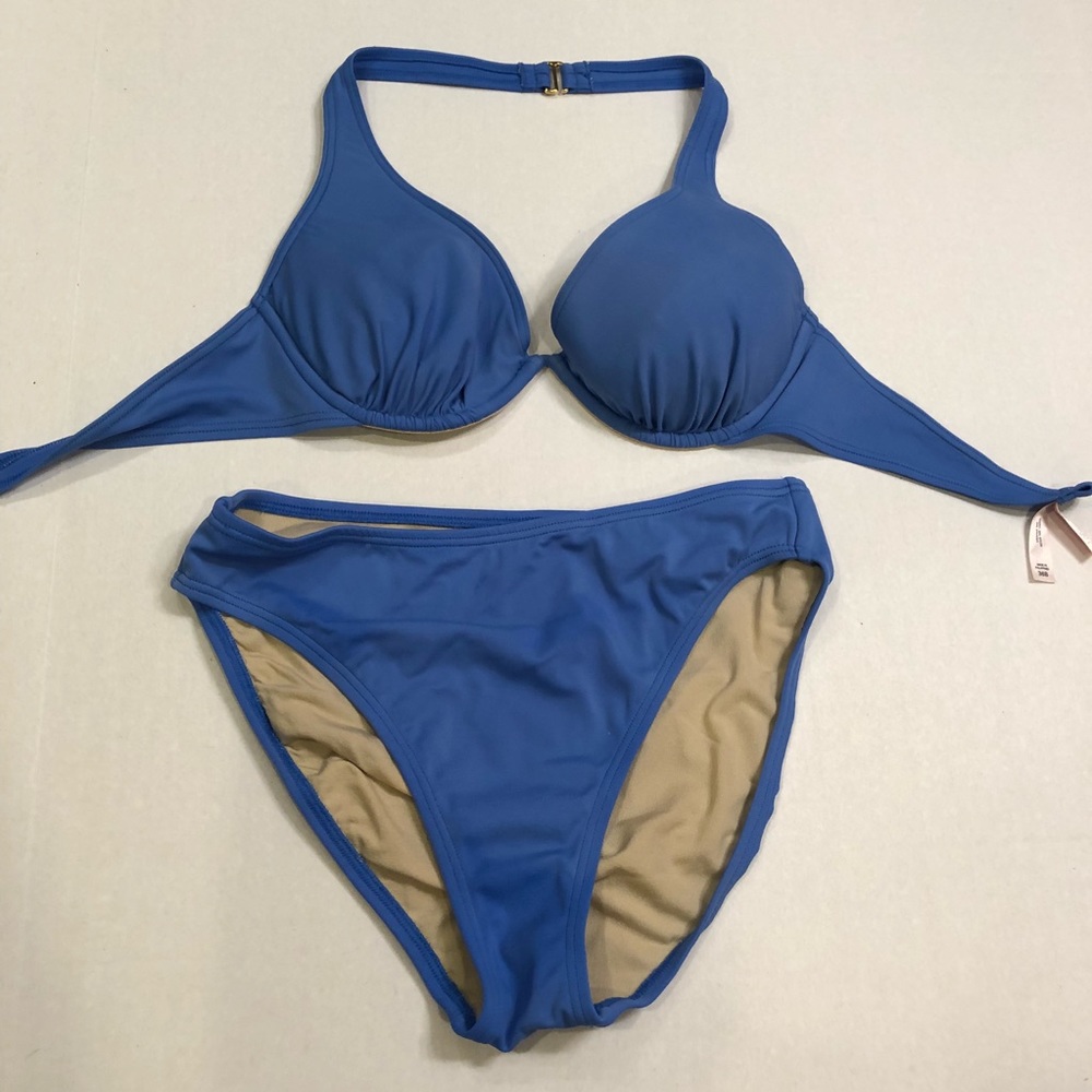 Blue Victoria’s Secret bikini